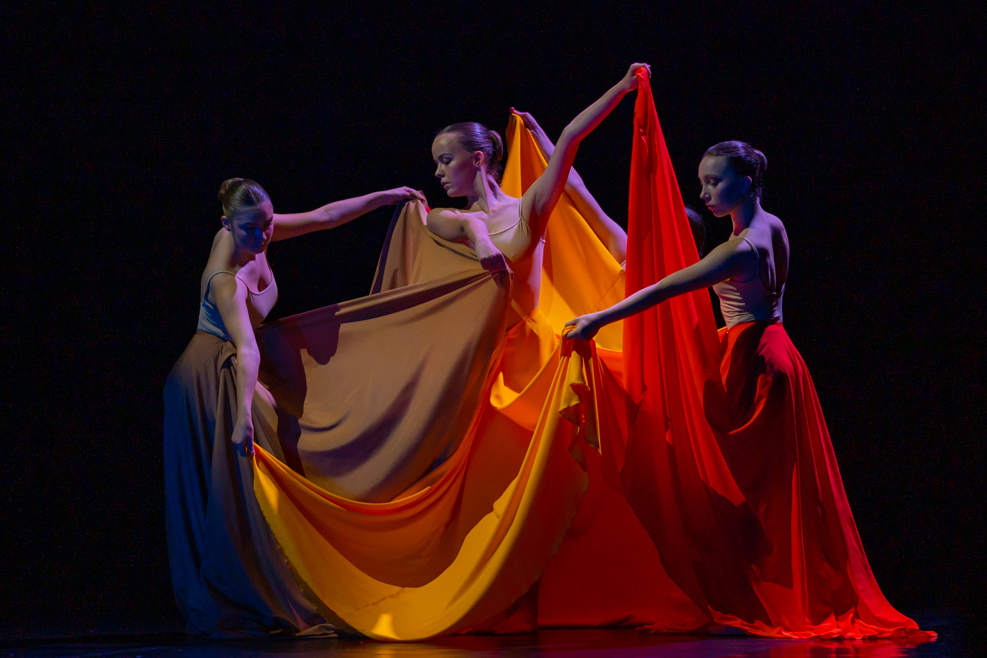 Moderné, lyrické a contemporary tance